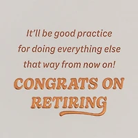 Open at Your Leisure Funny Retirement Card for only USD 5.99 | Hallmark