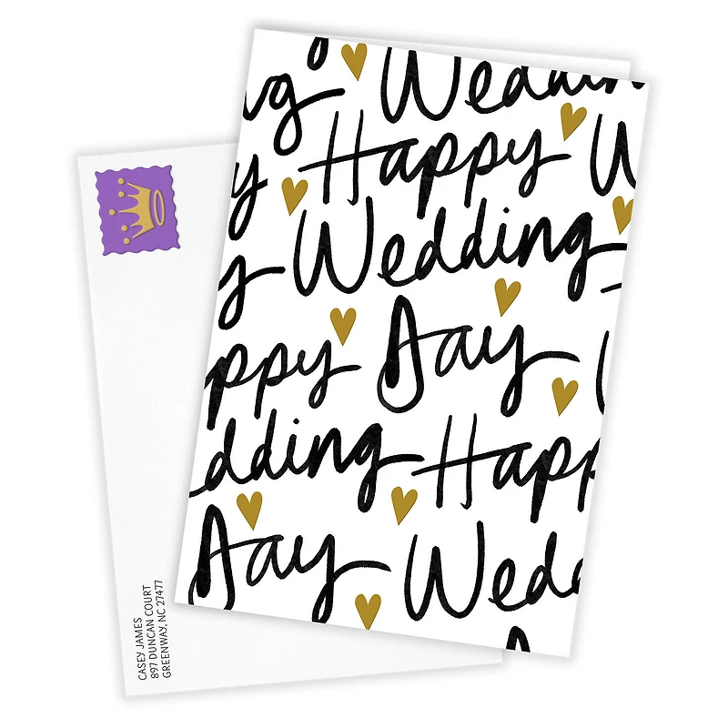 Happy Wedding Day Custom Card for only USD 4.99 | Hallmark