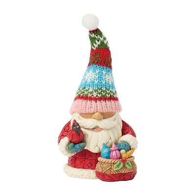 Jim Shore Heartwood Creek Holiday Gnome in Knit Hat Figurine, 5.71" for only USD 38.99 | Hallmark