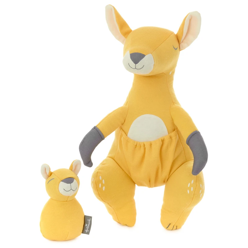 Kangaroo and Baby Joey Stuffed Animal and Rattle Set for only USD 29.99 | Hallmark