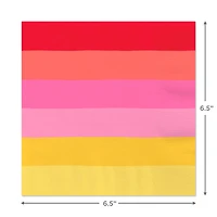 Warm Ombré Stripe Dinner Napkins, Set of 16 for only USD 4.99 | Hallmark