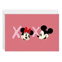 Disney Mickey and Minnie XOXO Custom Love Card for only USD 4.99 | Hallmark