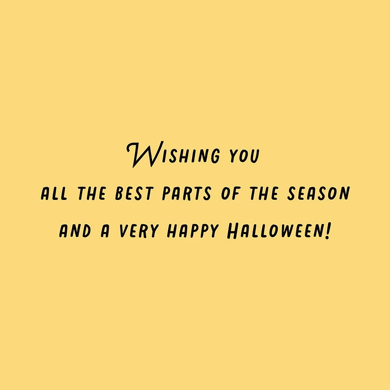 Best Parts of the Season Halloween Card for only USD 0.99 | Hallmark