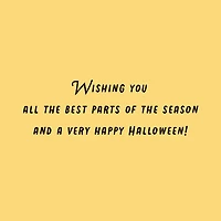 Best Parts of the Season Halloween Card for only USD 0.99 | Hallmark