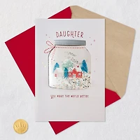 You Make the World Better Christmas Card for Daughter for only USD 7.99 | Hallmark