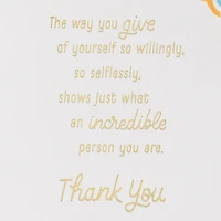 You're an Incredible Person Thank You Card for only USD 5.99 | Hallmark