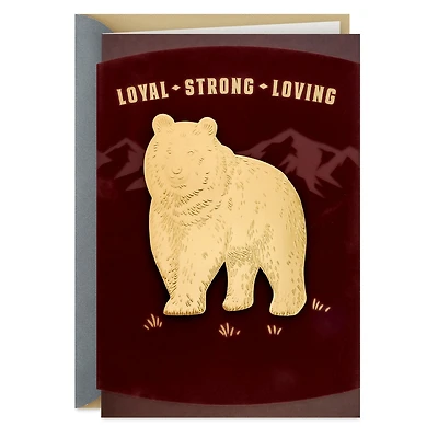One of the Best Papa Bears Father's Day Card for only USD 7.99 | Hallmark