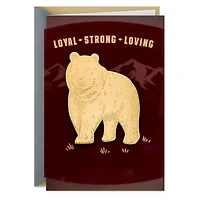 One of the Best Papa Bears Father's Day Card for only USD 7.99 | Hallmark
