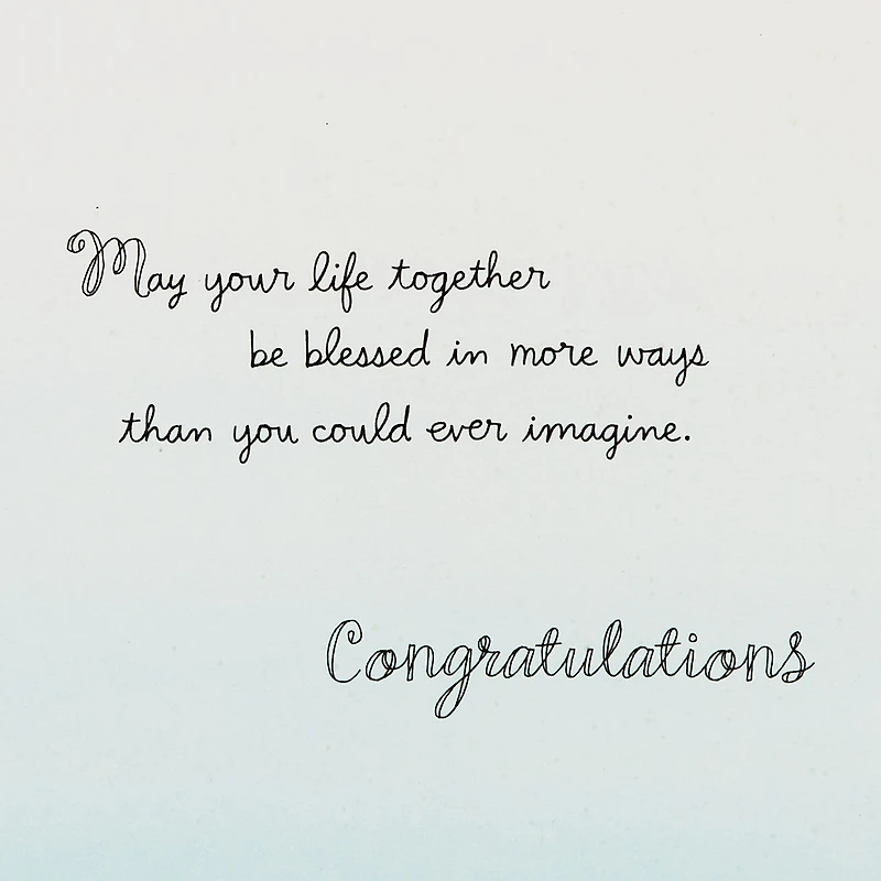 May Your Life Be Blessed Money Holder Wedding Card for only USD 4.59 | Hallmark