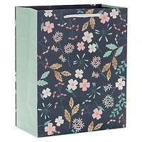 9.6" Floral on Dark Green Medium Gift Bag for only USD 3.99 | Hallmark