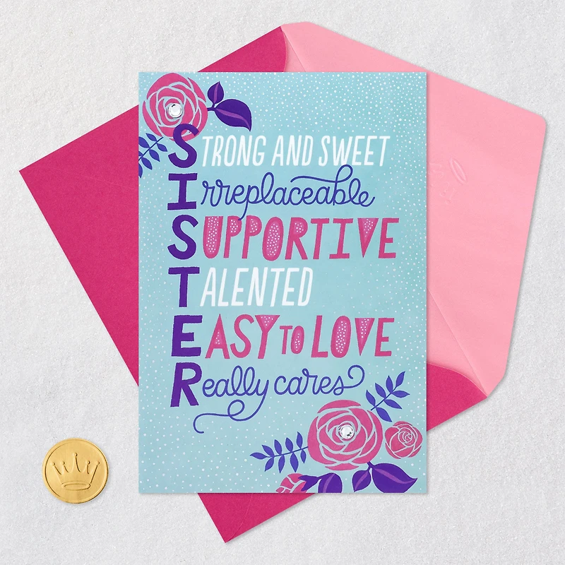 So Many Things to Love About You Birthday Card for Sister for only USD 6.59 | Hallmark