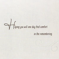 Hope You'll Find Comfort in the Remembering Sympathy Card for only USD 7.99 | Hallmark