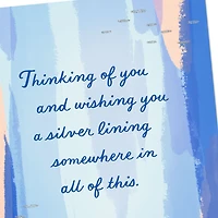 Wishing You a Silver Lining Encouragement Card for only USD 2.99 | Hallmark