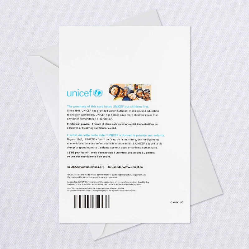 UNICEF Blue Heron Peace Sympathy Card for only USD 3.59 | Hallmark