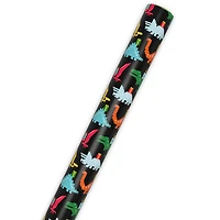 8-Bit Dinosaurs Birthday Wrapping Paper, 20 sq. ft. for only USD 4.99 | Hallmark