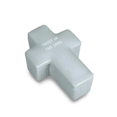 Confirmation Cross-Shaped Lidded Trinket Dish for only USD 29.99 | Hallmark