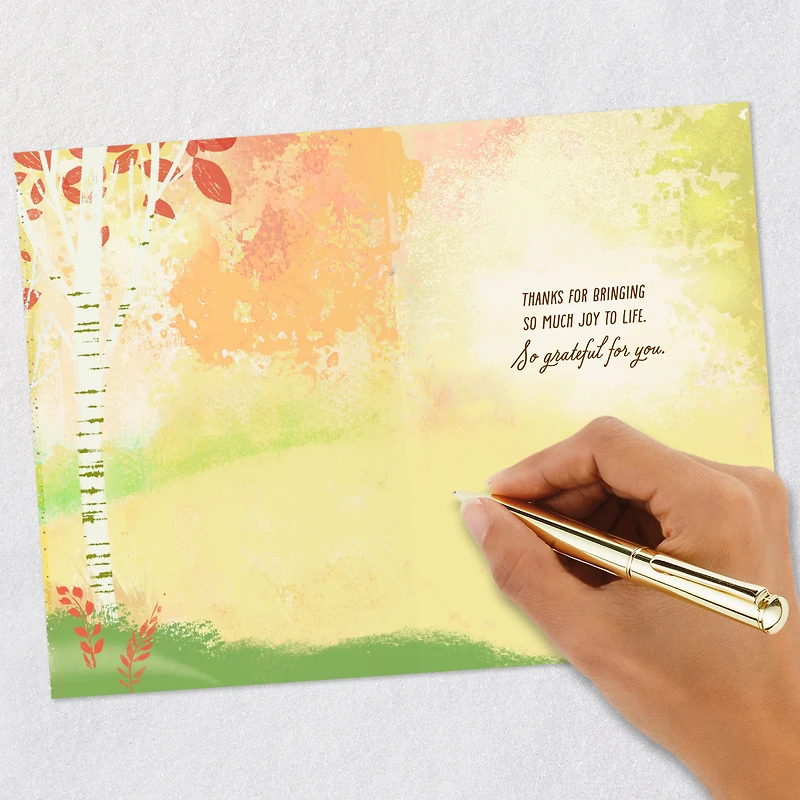 Love Everything About You Thanksgiving Card for Daughter for only USD 3.59 | Hallmark