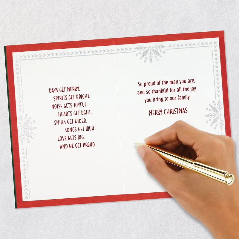 So Proud and Thankful Christmas Card for Son for only USD 5.59 | Hallmark