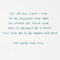 Morgan Harper Nichols I'm Here for You Encouragement Card for only USD 3.99 | Hallmark