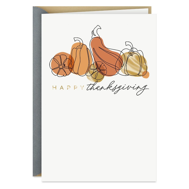 Focusing on the Good and Feeling Grateful Thanksgiving Card for only USD 2.99 | Hallmark