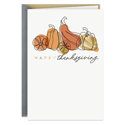 Focusing on the Good and Feeling Grateful Thanksgiving Card for only USD 2.99 | Hallmark
