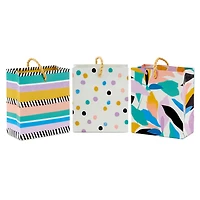 4.6" Whimsical Patterns 3-Pack Gift Card Holder Mini Bags for only USD 4.99 | Hallmark