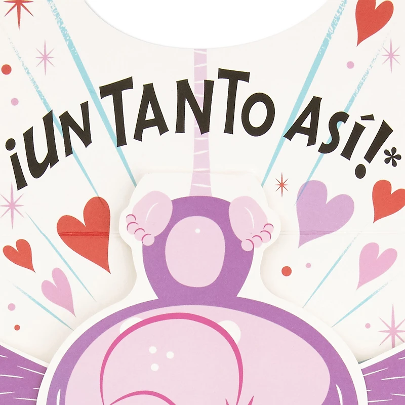 Hugging Opossum Spanish-Language Funny Pop-Up Valentine's Day Card for only USD 3.99 | Hallmark