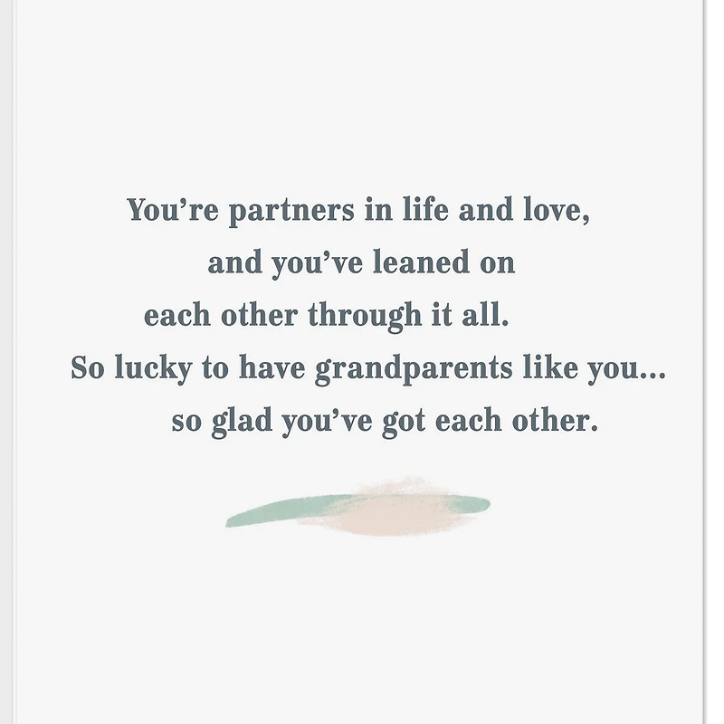 Partners in Life and Love Anniversary Card for Grandparents for only USD 2.99 | Hallmark