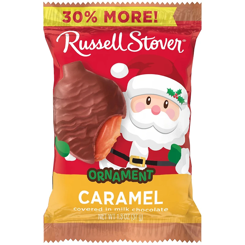 Russell Stover Milk Chocolate Caramel Ornament, 1.3 oz. for only USD 1.99 | Hallmark