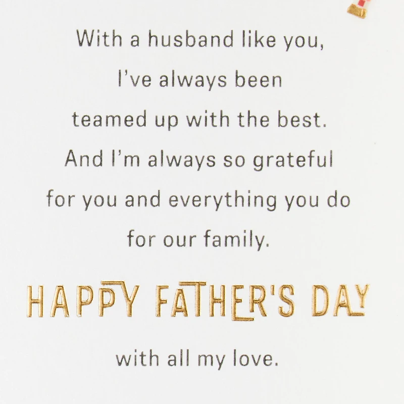 Best Dad, Best Partner Father's Day Card for Husband for only USD 4.99 | Hallmark