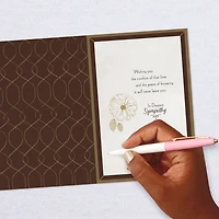 Love Lasts Forever Blue Hydrangea in Vase Sympathy Card for only USD 2.99 | Hallmark