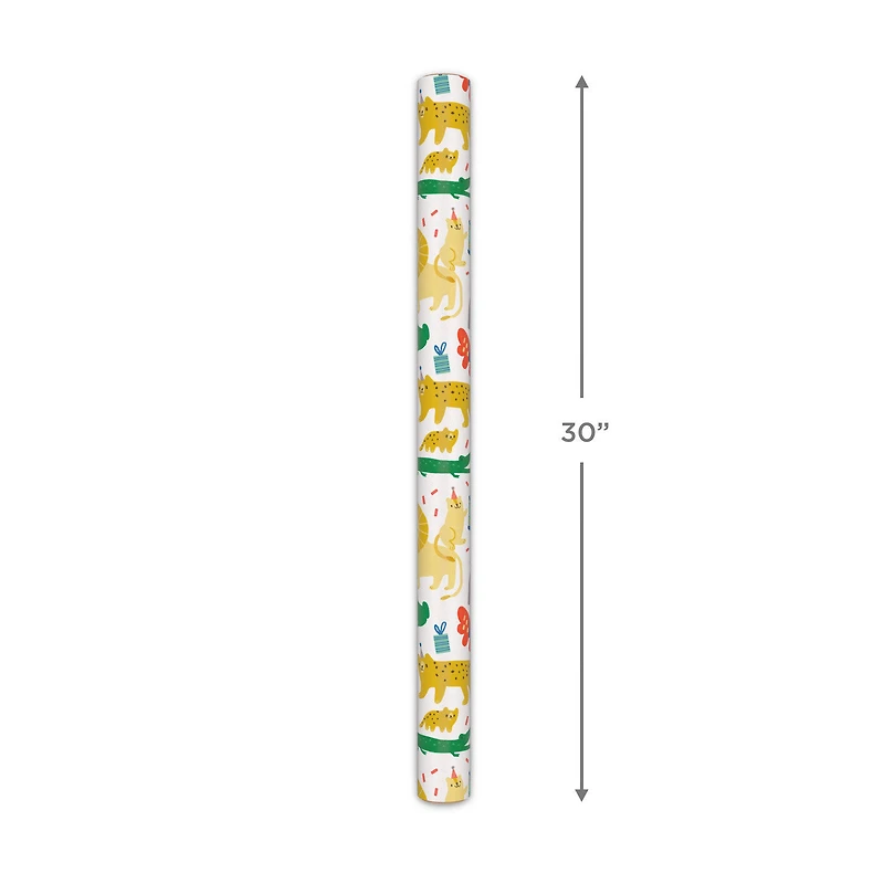 Zoo Animals Wrapping Paper, 20 sq. ft. for only USD 4.99 | Hallmark