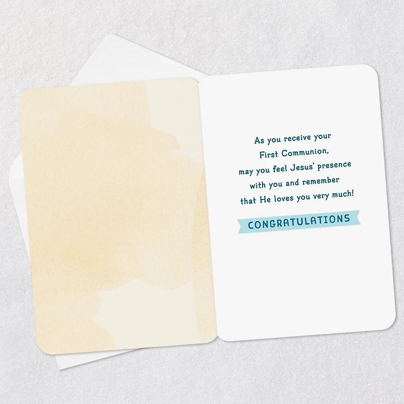 May You Feel Jesus' Presence First Communion Card for only USD 3.99 | Hallmark