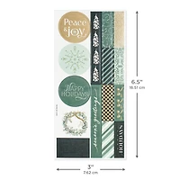 Gold Toile Holiday Tissue Paper With Stickers, 10 sheets for only USD 4.99 | Hallmark