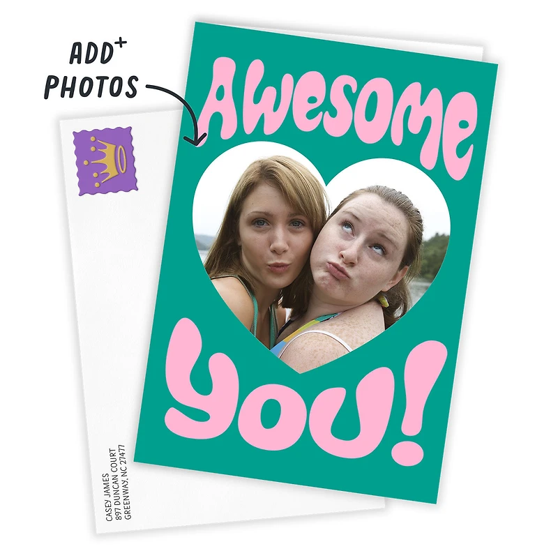 Awesome You Heart Custom Birthday Card for only USD 4.99 | Hallmark