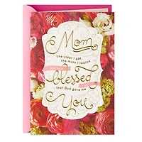 God Blessed Me With You Religious Mother's Day Card for Mom for only USD 6.99 | Hallmark