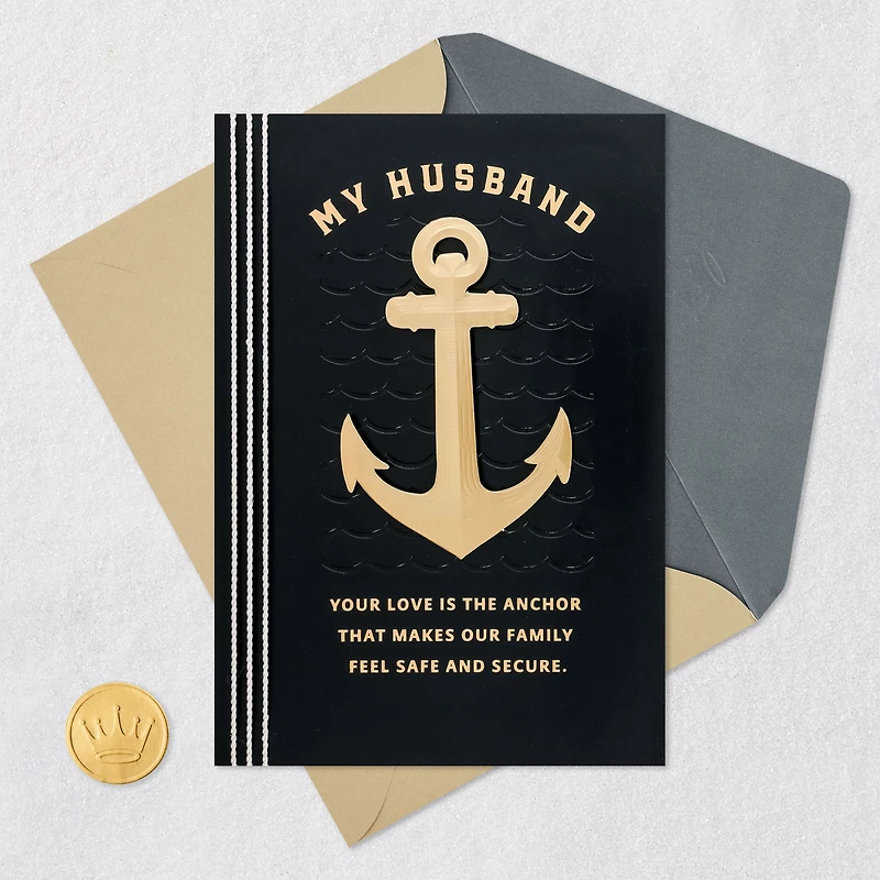 You Love Is the Anchor Father's Day Card for Husband for only USD 9.99 | Hallmark