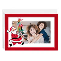 Vintage Santa With Gifts Custom Christmas Card for only USD 4.99 | Hallmark