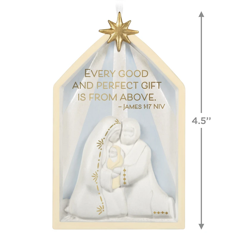 Gift From Above Nativity Porcelain Ornament for only USD 30.99 | Hallmark