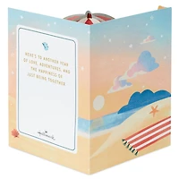 Here’s to Us 3D Pop-Up Anniversary Card for only USD 6.99 | Hallmark