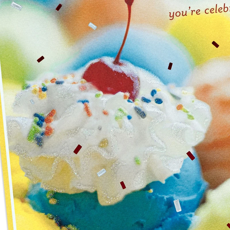 Only One You Ice Cream Scoops Religious Birthday Card for only USD 5.59 | Hallmark