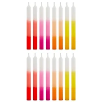 Warm Ombré Stripe Birthday Candles, Set of 16 for only USD 2.99 | Hallmark