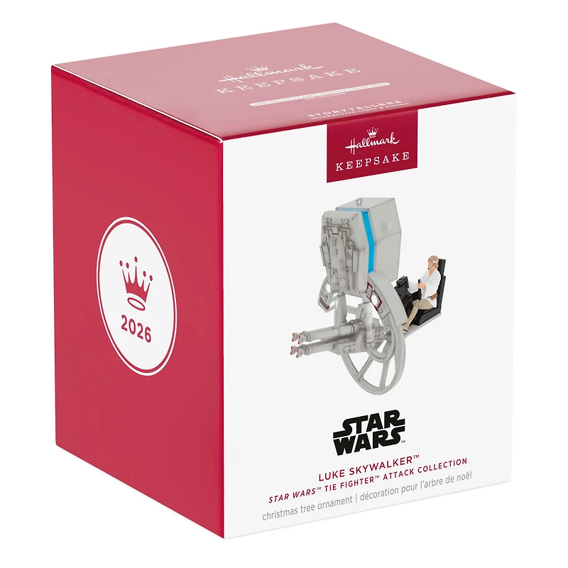 Star Wars™ TIE Fighter™ Attack Collection Luke Skywalker™ Ornament With Light and Sound for only USD 59.99 | Hallmark