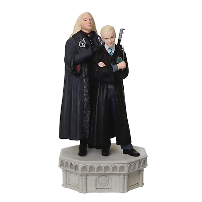 Harry Potter and the Chamber of Secrets™ Collection Lucius and Draco Malfoy™ Ornament With Light and Sound for only USD 49.99 | Hallmark