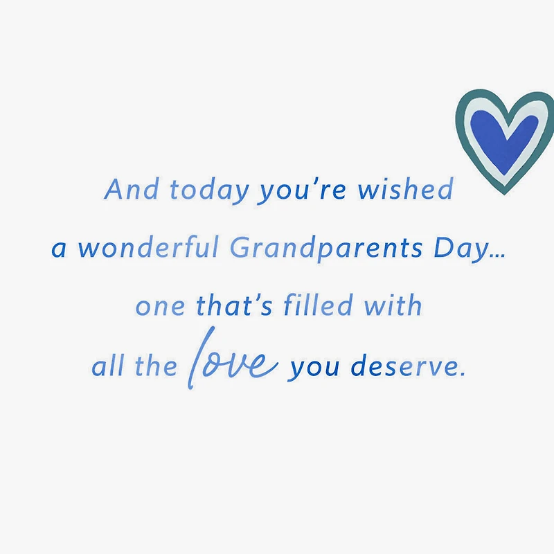 So Much Love Grandparents Day Card for only USD 3.99 | Hallmark