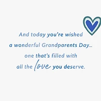 So Much Love Grandparents Day Card for only USD 3.99 | Hallmark