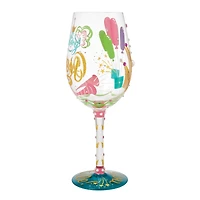 Lolita Birthday Queen Handpainted Wine Glass, 15 oz. for only USD 34.99 | Hallmark