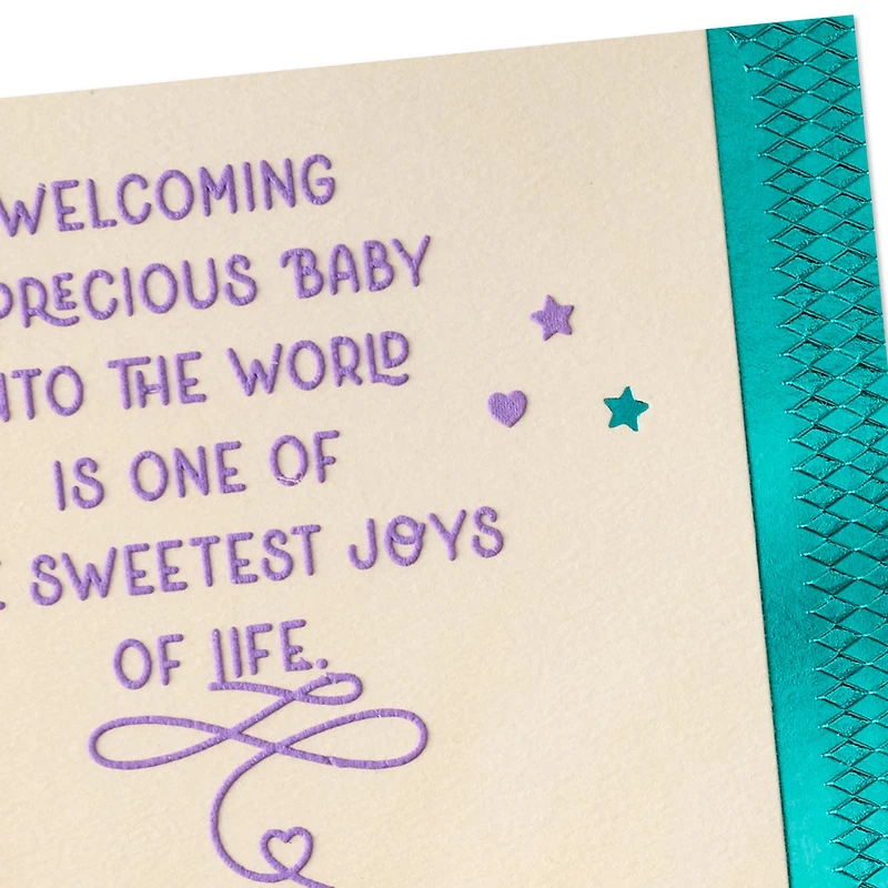 Enjoy This Sweetest Joy of Life New Baby Card for only USD 4.99 | Hallmark