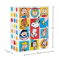 13" Peanuts® Gang Large Birthday Gift Bag for only USD 4.49 | Hallmark