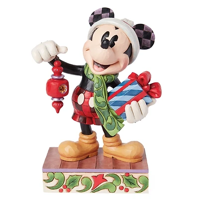 Jim Shore Disney Mickey Mouse Holiday Limited Edition Figurine, 7.7" for only USD 75.00 | Hallmark